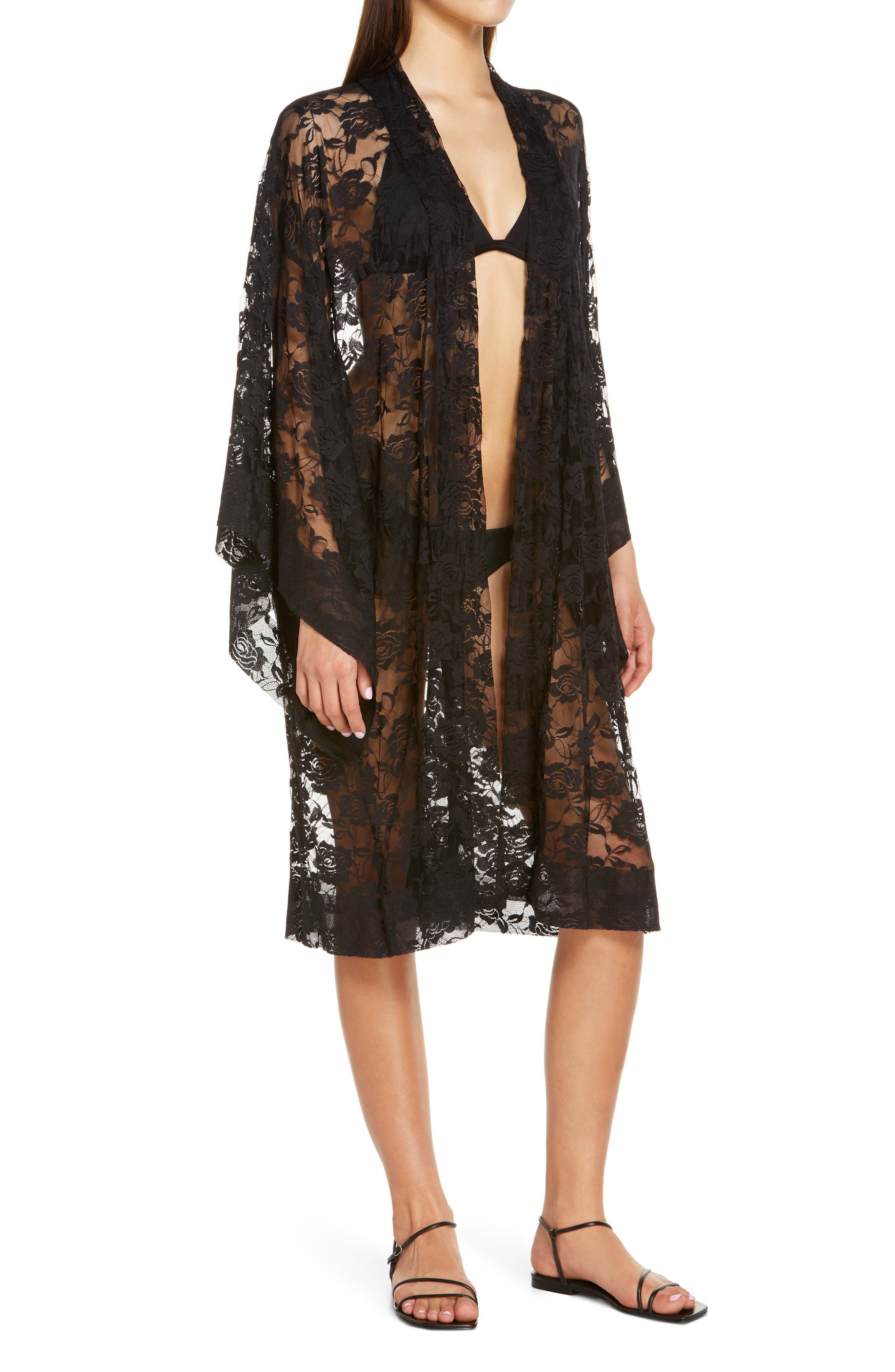 Echo Design Womens Solid Open Front Caftan Echo Design Womens Solid Open Front Caftan